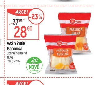 VÁŠ VÝBĚR Parenica