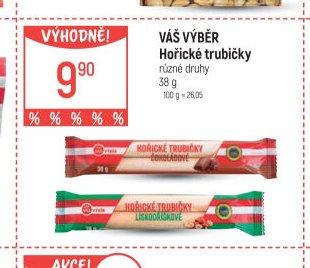 Váš výběr Hořické trubičky 38 g