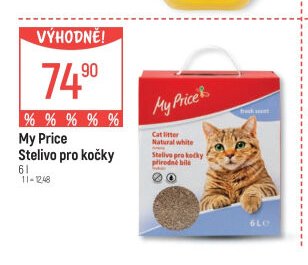 My Price Stelivo pro kočky 6 l