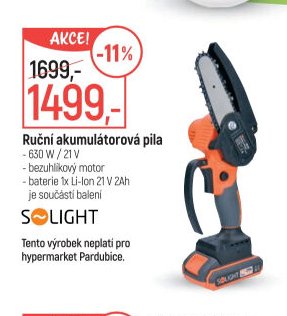 Ruční akumulátorová pila