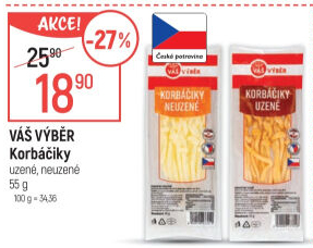 Korbáčiky Váš Výběr