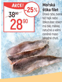 Mořská štika filety