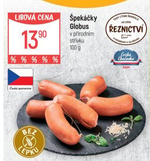 Špekáčky Globus