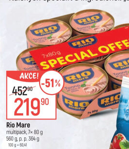 Tuňák v oleji Rio Mare