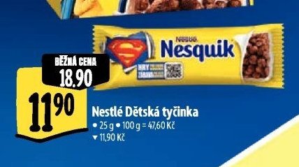 Nestlé Dětské tyčinka