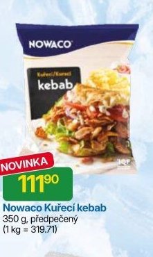 Nowaco Kuřecí kebab 350 g