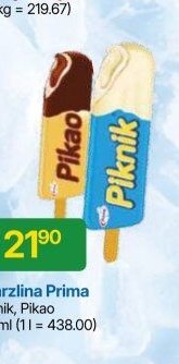 Zmrzlina Prima Piknik, Pikao 50 ml