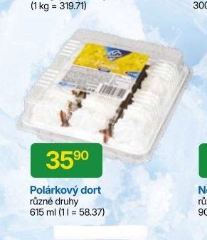 Polárkový dort 615 ml
