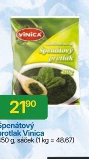 Špenátový protlak Vinica 450 g