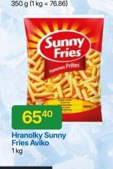 Hranolky Sunny Fries Aviko 1 kg