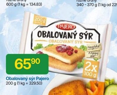 Obalovaný sýr Pajero 200 g
