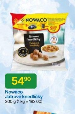 Nowaco Játrové knedlíčky 300 g