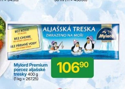 Mylord Premium porcez aljašské tresky 400 g