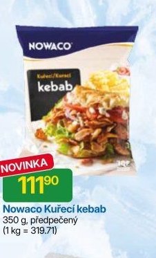 Nowaco Kuřecí kebab 350 g