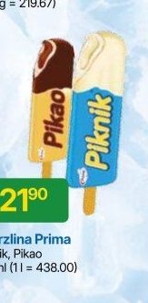 Zmrzlina Prima Piknik, Pikao