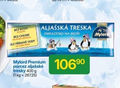 Mylord Premium porcez aljašské tresky 400 g