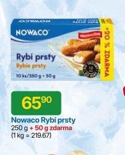 Nowaco Rybí prsty 250 g + 50 g zdarma