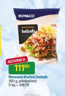 Nowaco Kuřecí kebab 350 g