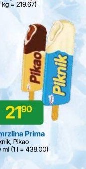 Zmrzlina Prima Piknik, Pikao 50 ml