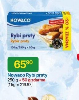 Nowaco Rybí prsty 250 g + 50 g zdarma