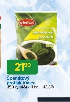 Špenátový protlak Vinica