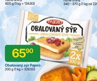 Obalovaný sýr Pajero