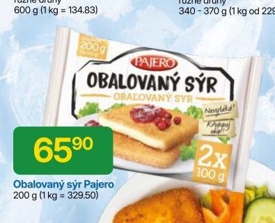 Obalovaný sýr Pajero
