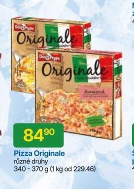Pizza Originale různé druhy 340-370 g