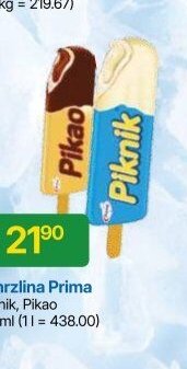 Zmrzlina Prima Piknik, Pikao