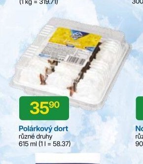 Polárkový dort