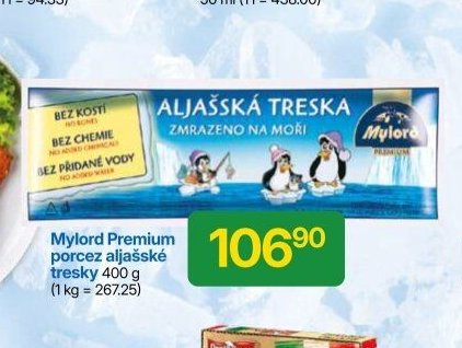 Mylord Premium porcez aljašské tresky 400 g