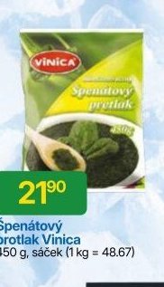 Špenátový protlak Vinica