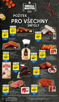 akční leták Tesco 6.8.2025-12.8.2025