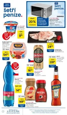 akční leták Tesco 6.8.2025-12.8.2025