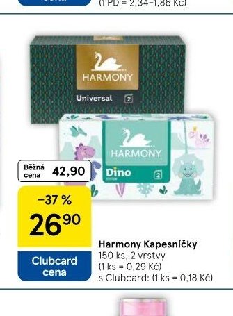 Harmony Kapesníčky