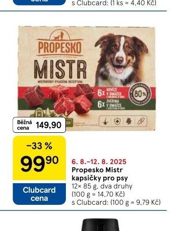 Propesko Mistr kapsičky pro psy