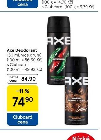 Axe Deodorant