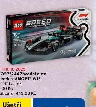 LEGO 77244 Závodní auto Mercedes-AMG F1 W15