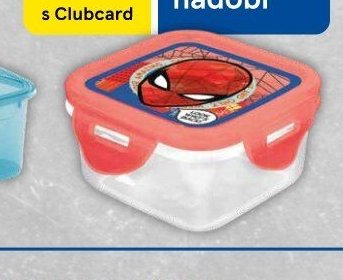 Stor Dóza na potraviny Spider-Man - Tesco akcniletaky.com