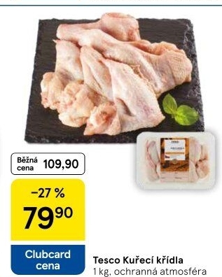 Kuřecí křídla Tesco