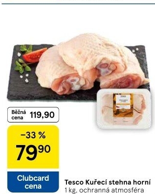 Kuřecí stehna Tesco