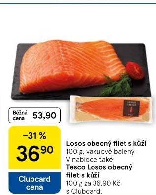 Losos obecný filety