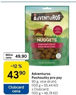 Pamlsky pro psy Adventuros Purina
