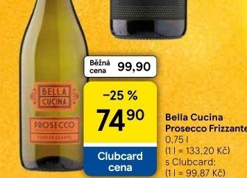 Prosecco Frizzante Bella Cucina