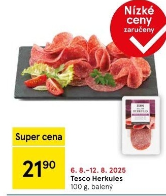 Salám Herkules Tesco