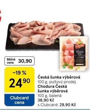 Šunka česká výběrová