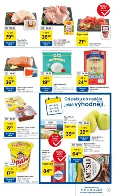 akční leták Tesco 6.8.2025-12.8.2025