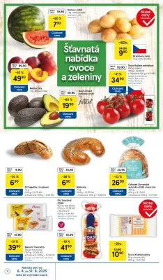 akční leták Tesco 6.8.2025-12.8.2025