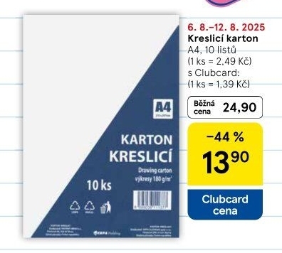 Kreslicí karton A4