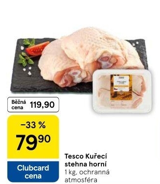 Kuřecí stehna Tesco